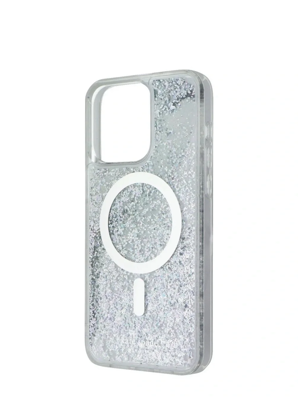 kate spade Silver Liquid Glitter MagSafe iPhone Case